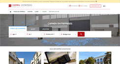 Desktop Screenshot of carmen-entreprises.com